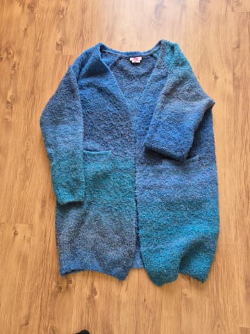 myMo Strickjacke in Blau