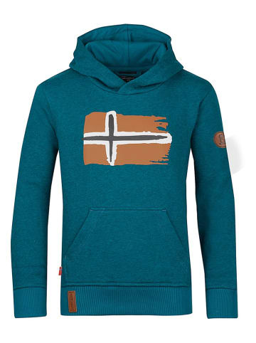 Trollkids Hoodie "Trondheim" in Blau