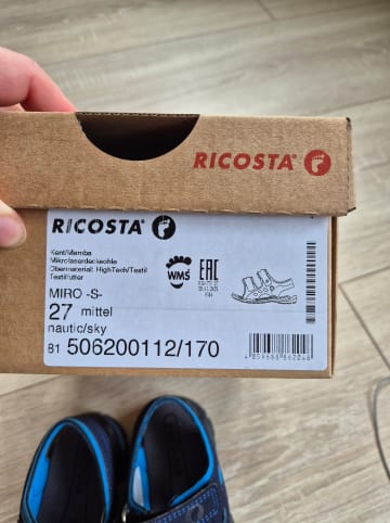 Ricosta Sandalen "Miro" in Dunkelblau