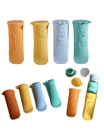 Haba 4er-Set: Eisformen "Flutsch-Monster" in Bunt - (H)12 cm