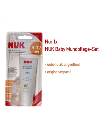 NUK 2tlg. Mundpflege-Set - ab 3 Monaten