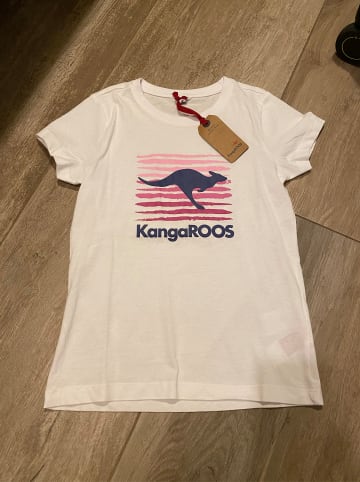 Kangaroos Shirt in Weiß