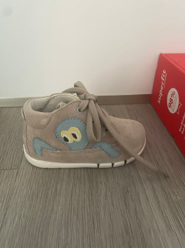 superfit Leder-Sneakers "Flexy" in Beige