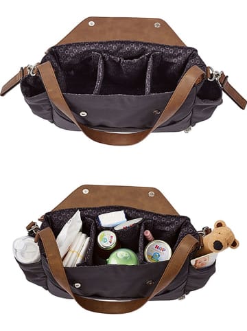 Gesslein Kinderwagen-Organizer in Camel/ Dunkelblau - (B)35 x (H)21 x (T)11 cm