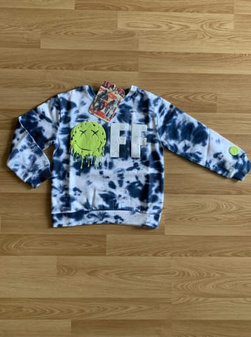 Bondi Sweatshirt "Batikdruck" in Blau