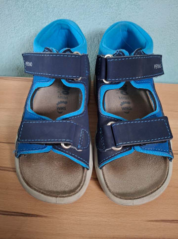 PEPINO Sandalen "Espi" in Dunkelblau/ Hellblau