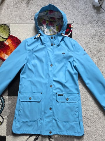 Schmuddelwedda Regenjacke in Hellblau