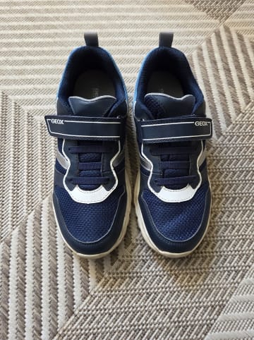 Geox Sneakers "Ciberdron" in Dunkelblau/ Blau