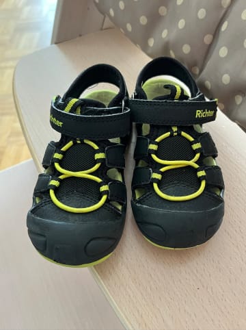 Richter Shoes Halbsandalen "Bumper" in Schwarz