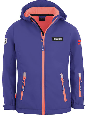 Trollkids Softshelljacke "Oslofjord" in Lila