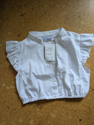 Turi Landhaus Dirndlbluse in Weiß