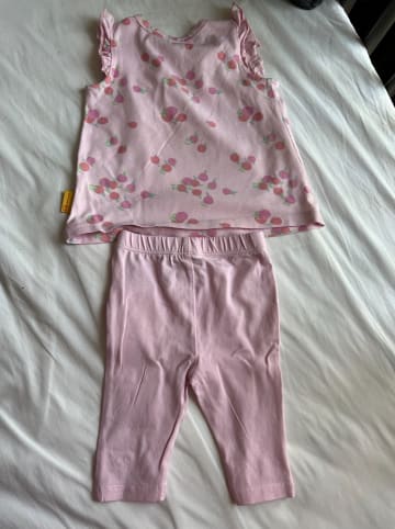 Steiff 2tlg. Outfit in Rosa