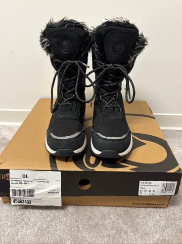 Trollkids Winterstiefel "Hemsedal XT" in Schwarz