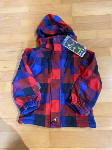 Peak Mountain Softshelljacke in Rot/ Blau
