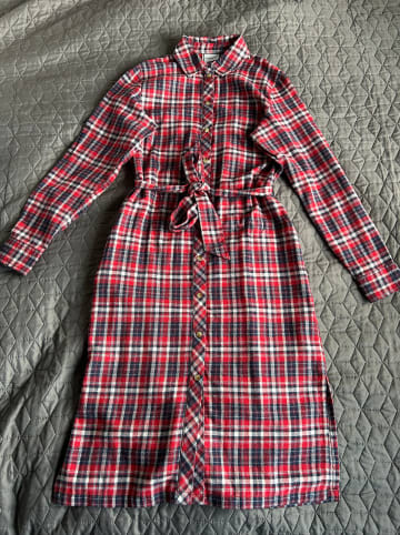 Finn Flare Hemdblusenkleid in red