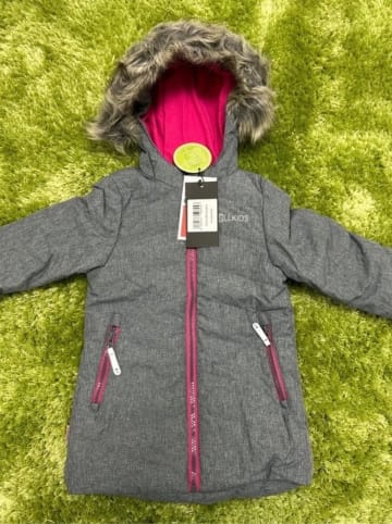 Trollkids Ski-/ Snowboardjacke "Lifjell" in Grau/ Pink