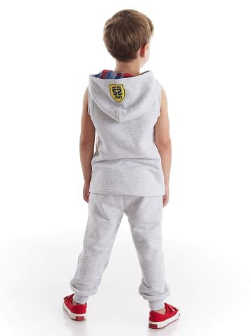 Denokids 2tlg. Outfit "Fire Fighter" in Grau