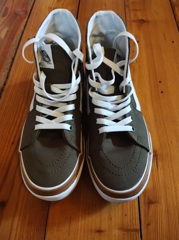 Vans Sneakers "SK8-Hi Tapered Stacked" in Khaki