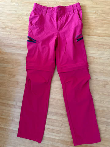 Trollkids Zipp-Off-Trekkinghose "Kjerag Zip" in Pink