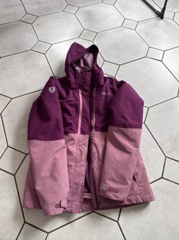 Trollkids 3in1-Funktionsjacke "Skanden" in Lila/ Rosa