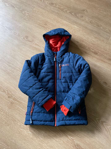 Trollkids Ski-/ Snowboardjacke "Hemsedal XT" in Dunkelblau/ Orange