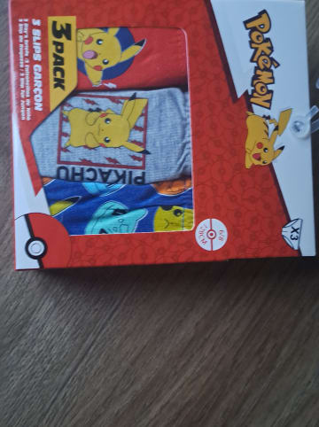 Pokémon 3er-Set: Slips "Pokemon" in Bunt