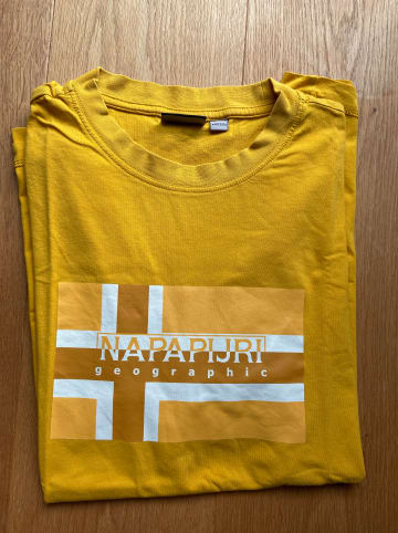 Napapijri Shirt "Sovico" in Gelb