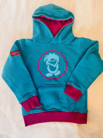 Trollkids Hoodie "Troll" in Türkis