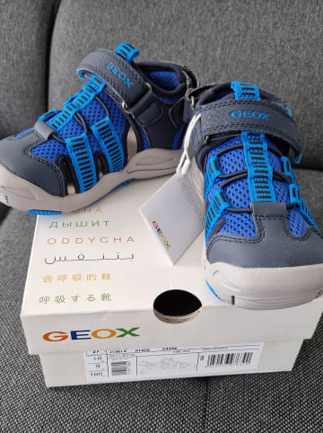 Geox Halbsandalen "Kyle" in Blau/ Dunkelblau