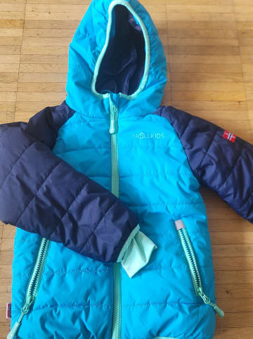 Trollkids Ski-/ Snowboardjacke "Hafjell XT" in Blau/ Türkis