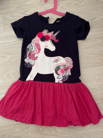 happy girls by Eisend Kleid in Pink/ Dunkelblau