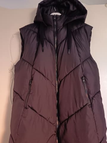 Vero Moda Steppweste in Schwarz