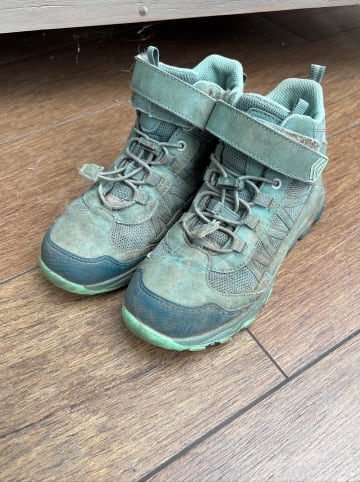 Trollkids Wanderboots "Tronfjell Hiker Mid" in Türkis