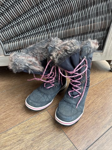 Trollkids Winterstiefel "Holmenkollen" in Dunkelblau/ Pink