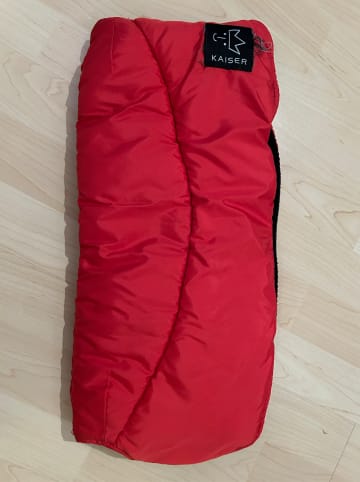 Kaiser Naturfellprodukte Thermo-Handwärmer "Alaska" in Rot - (L)25 x (B)45 cm