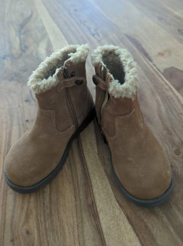Primigi Leder-Boots in Hellbraun