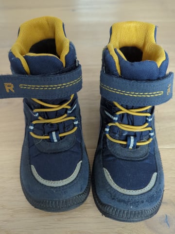Richter Shoes Winterboots  in Dunkelblau/ Gold