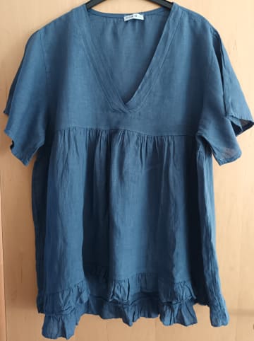 Fleur de Lin Leinen-Shirt "Abel" in Hellblau