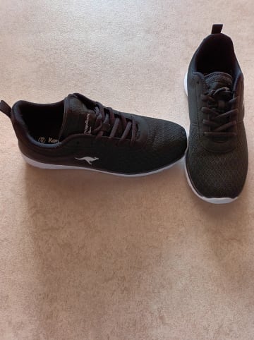 Kangaroos Sneakers "Bumpy" in Schwarz/ Weiß