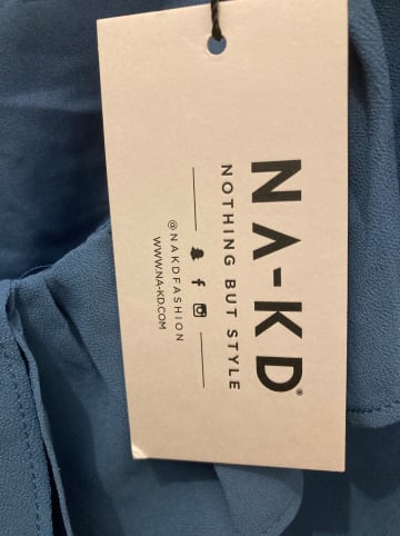 NA-KD Bluse in Blau