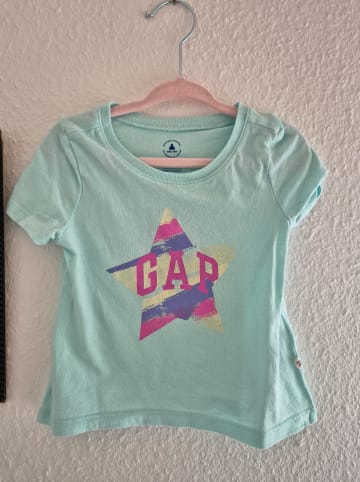 GAP 2er-Set: Shirts in Türkis/ Blau