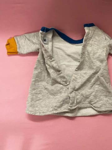 PETIT BATEAU Kleid in Grau