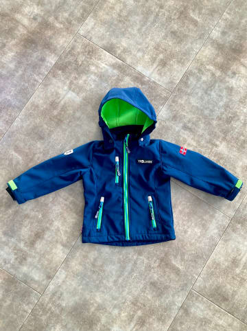 Trollkids Softshelljacke "Preikestolen" in Dunkelblau