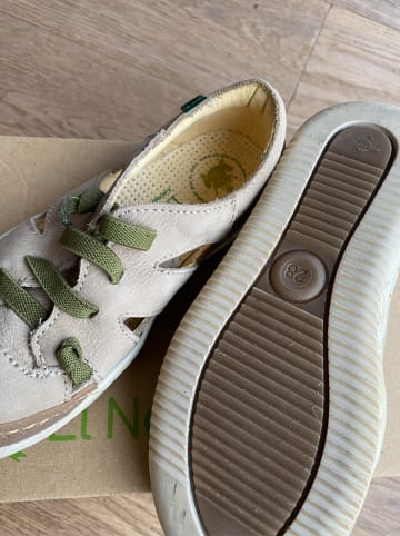 El Naturalista Leder-Sneakers in Beige