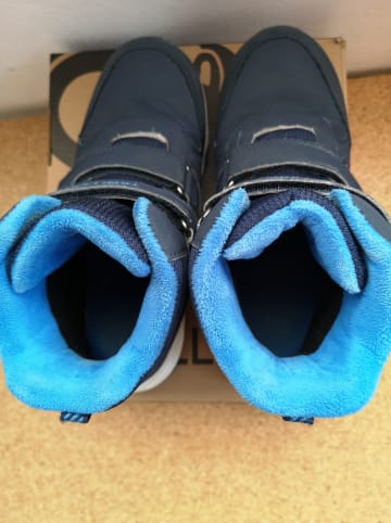 Trollkids Winterboots "Hafjell" in Blau/ Dunkelblau