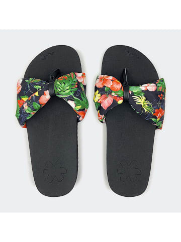 Flip Flop Pantoletten "Pooly Tropics" in Bunt