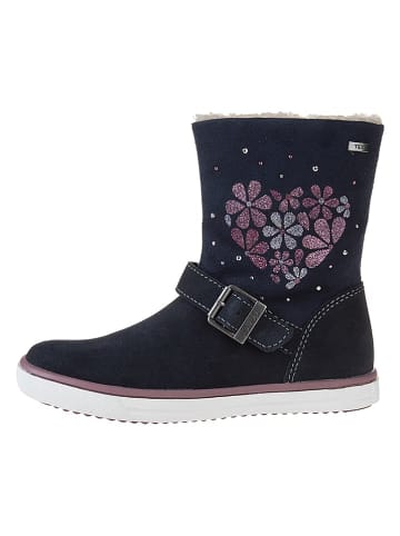 Lurchi Leder-Winterboots "Savi" in Blau 