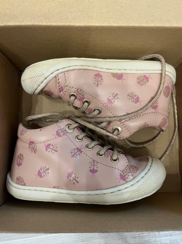 Naturino Leder-Lauflernschuhe "Coco" in Rosa