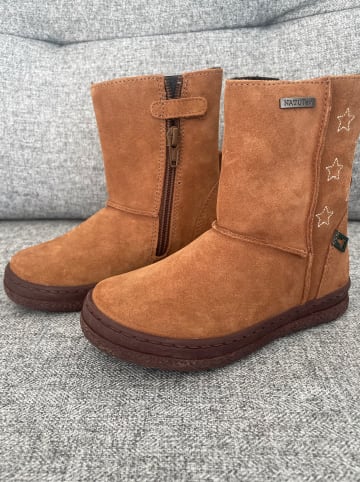 El Naturalista Leder-Winterstiefel in Hellbraun