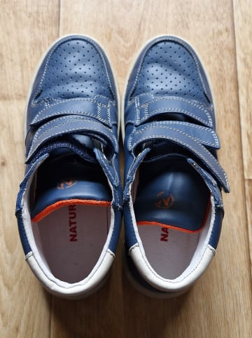 Naturino Leder-Sneakers "Theral" in Dunkelblau